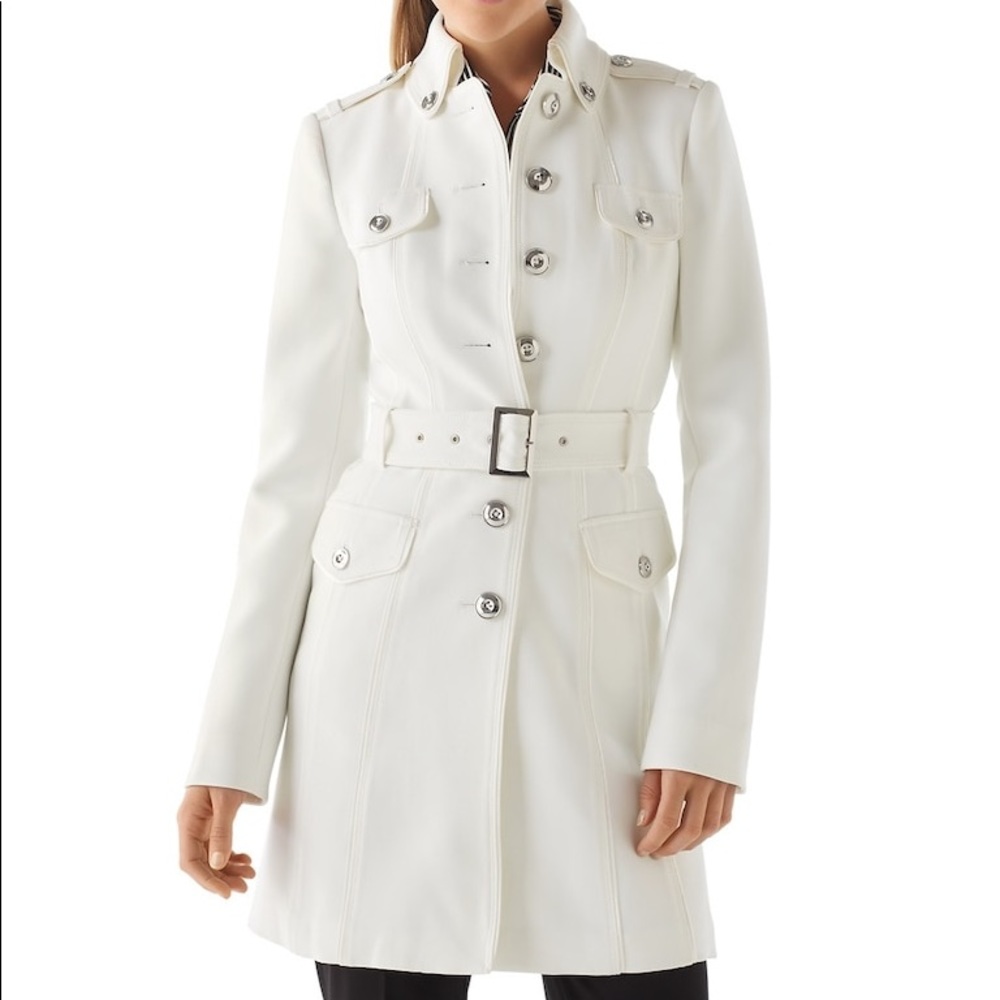 White House Black Market Trench Coat
